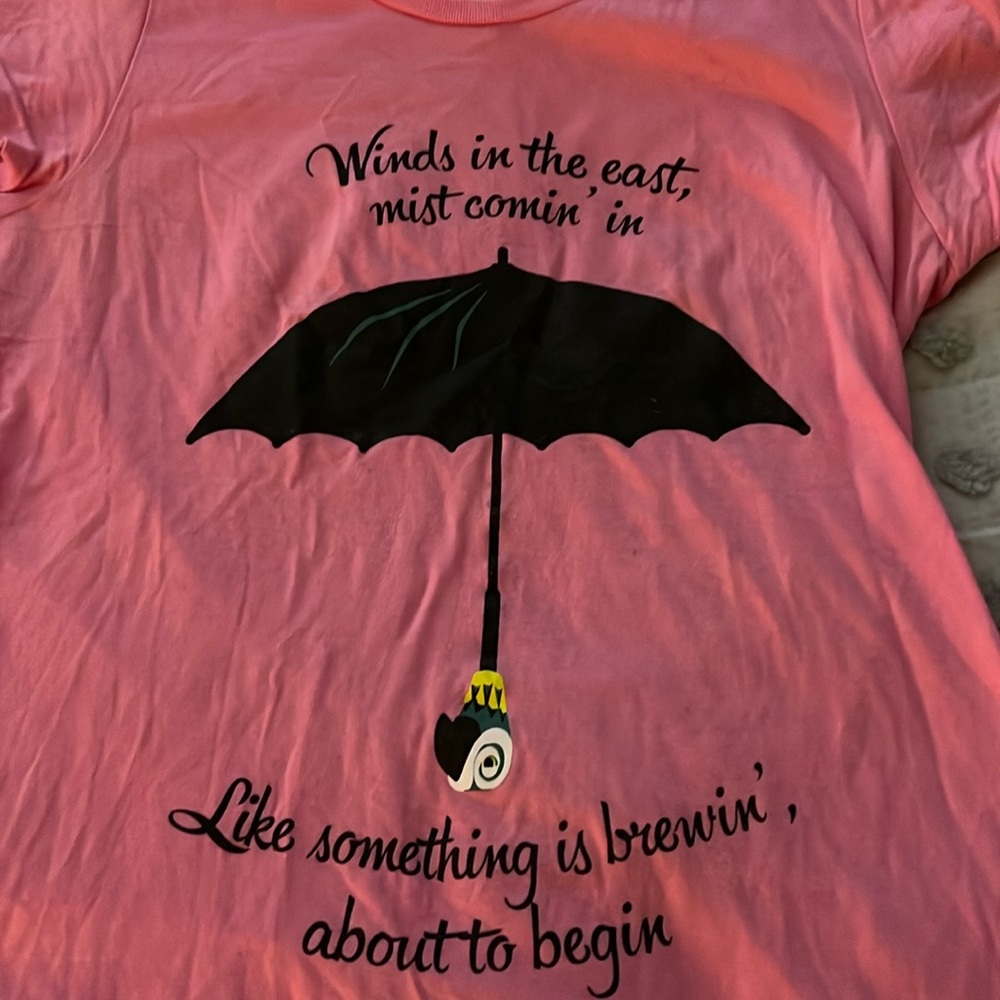 Mary Poppins themed T shirt